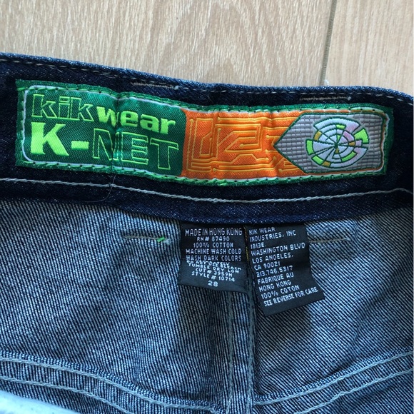 Vintage Kikwear K-Net Detailed High Rise Carpenter Jeans - Picture 12 of 15